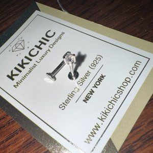 Kikichic Sterling Silver Stud Earrings